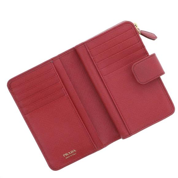 Prada Safiano Wallet Red SAFFIANO AB - Picture 5 of 6
